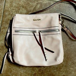 Franco Sarto blush crossbody bag